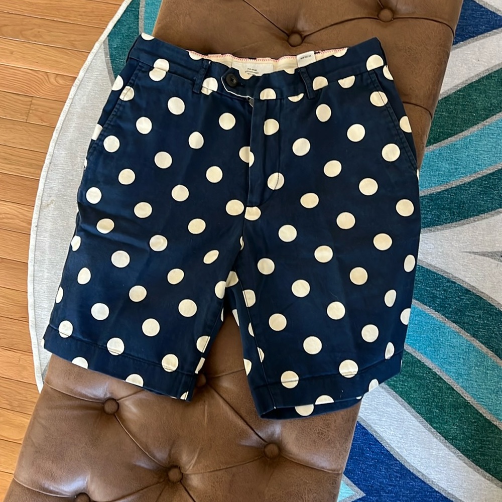 Jack Spade cotton polka dot shorts